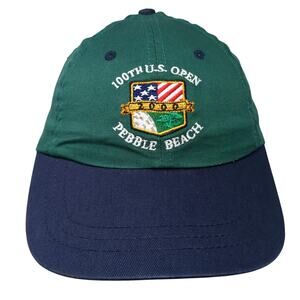 100th U.S. Open Pebble Beach Slideback Baseball Cap Multi One Size USGA Member